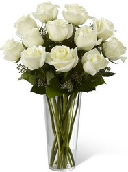 The FTD White Rose Bouquet 